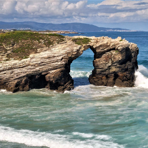 Playa Catedrales A Coruña | Walking Eating Galicia